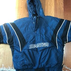 Og starter cowboys zip up puffer